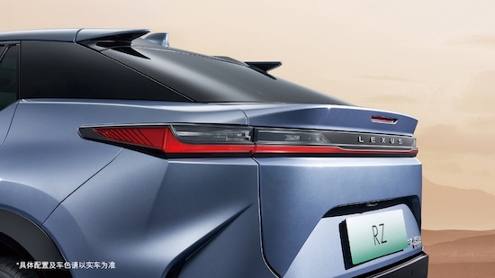 From the ground-breaking evolution of the all-new RZ/RX, preview Lexus' electrified future _fororder_image007